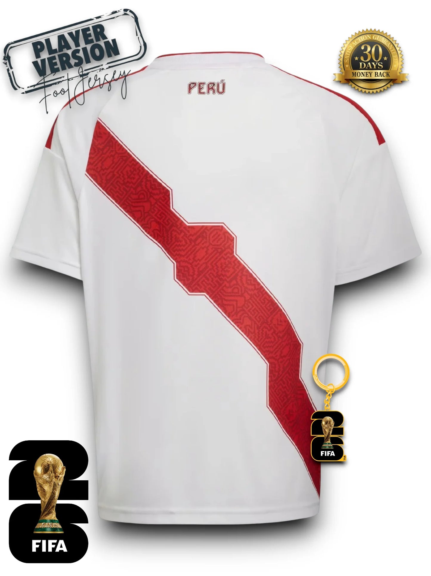 Peru World Cup 2026 Jersey - Player Version