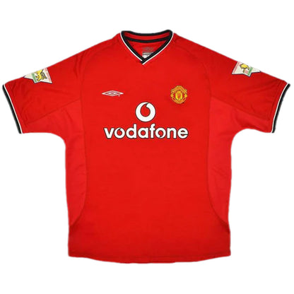 V.NISTELROOY #10 Manchester United Retro Jersey Home 2000/01