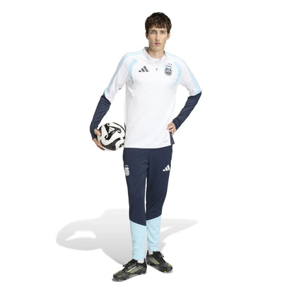 Argentina World Cup 2026 Half-Zip Training Suit Set White
