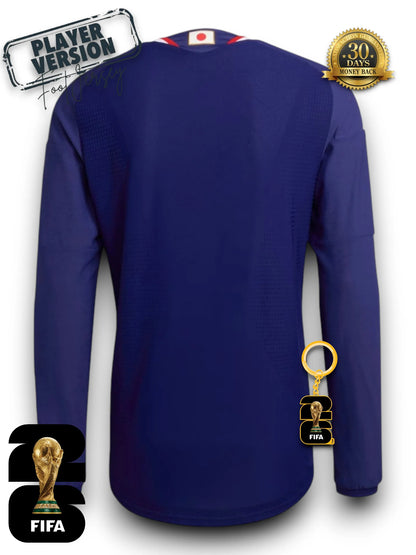 Japan World Cup 2026 Jersey Player Version - Long Sleeve