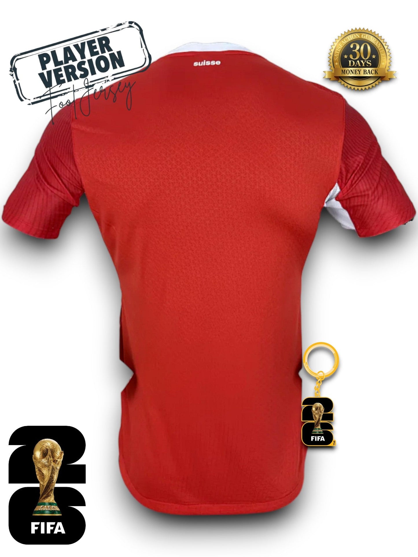 Switzerland World Cup 2026 Jersey - Player Version