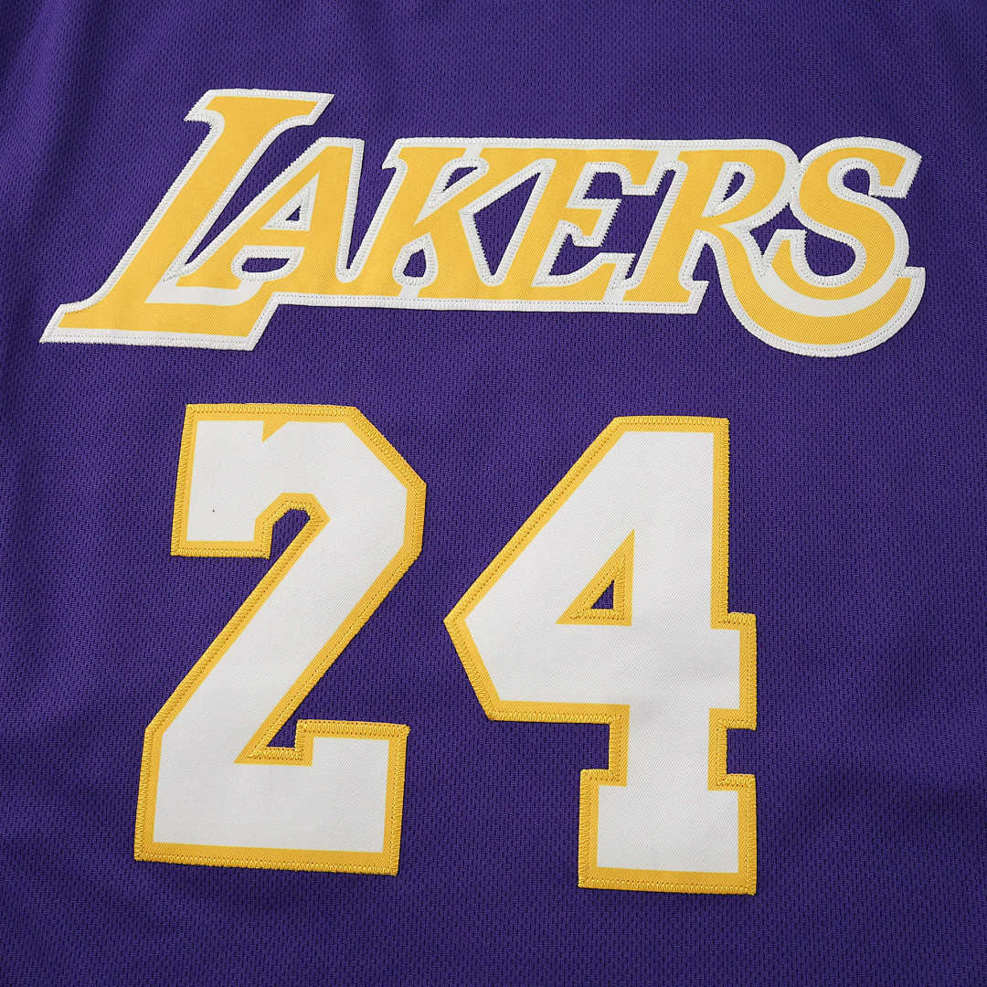 NBA L.A. Lakers Purple 24#BRYANT T-shirt 2025/26