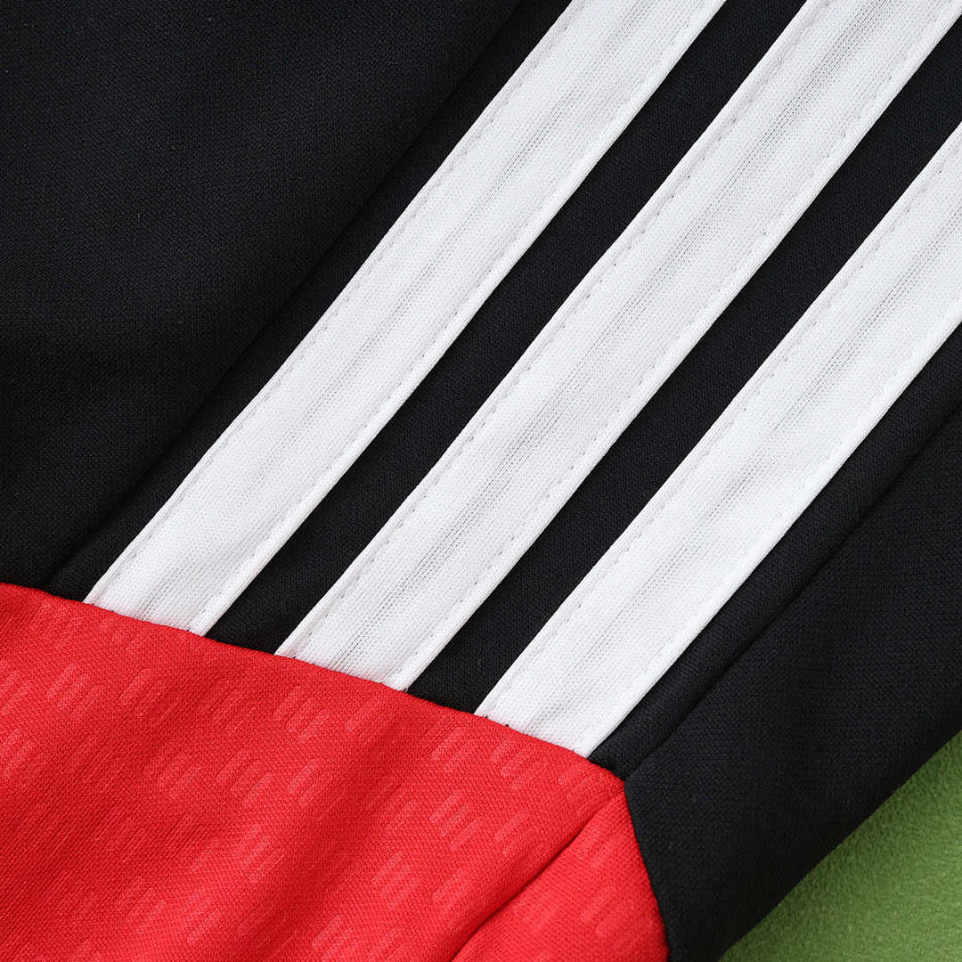 Germany World Cup 2026 Half-Zip Training Suit Set White