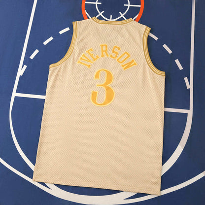 NBA Philadelphia 76ers Retro 3#IVERSON 2000/01