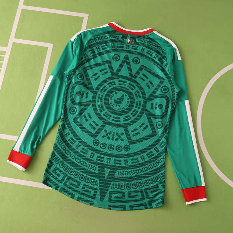 Mexico World Cup 2026 Jersey Player Version - Long Sleeve