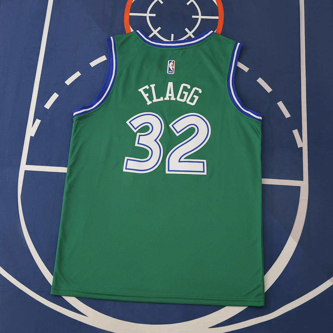 NBA Dallas Mavericks green 32#FLAGG 2025/26