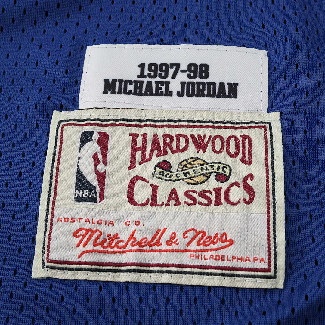 NBA Chicago Bulls retro blue 23# JORDAN 1997/98