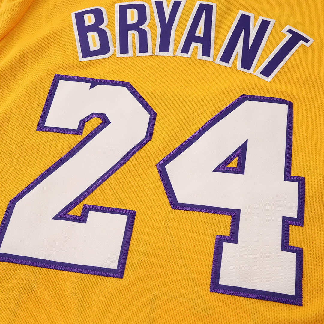 NBA L.A. Lakers yellow 24#BRYANT T-shirt 2025/26
