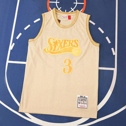 NBA Philadelphia 76ers Retro 3#IVERSON 2000/01