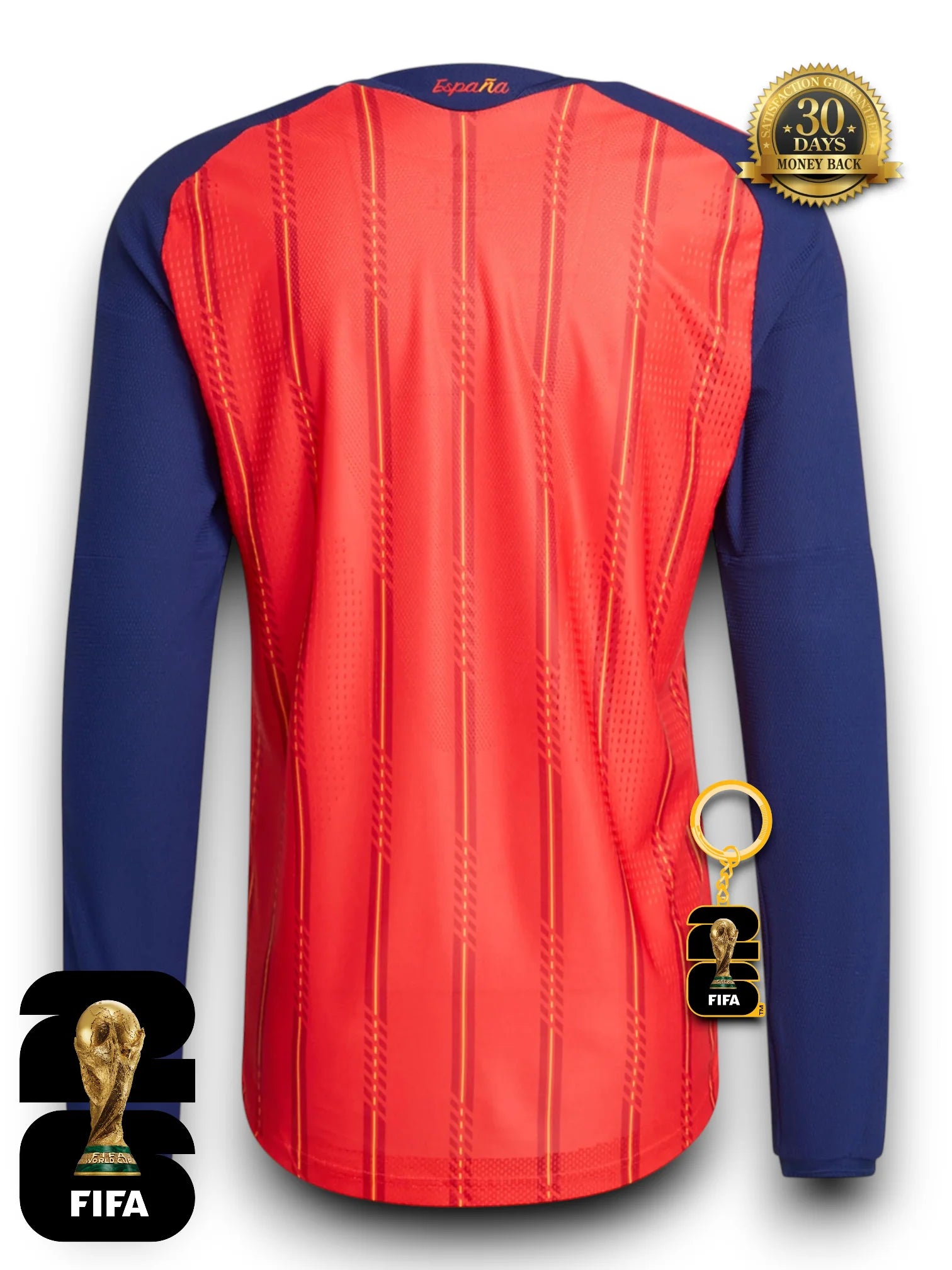 Spain World Cup 2026 Jersey - Long Sleeve