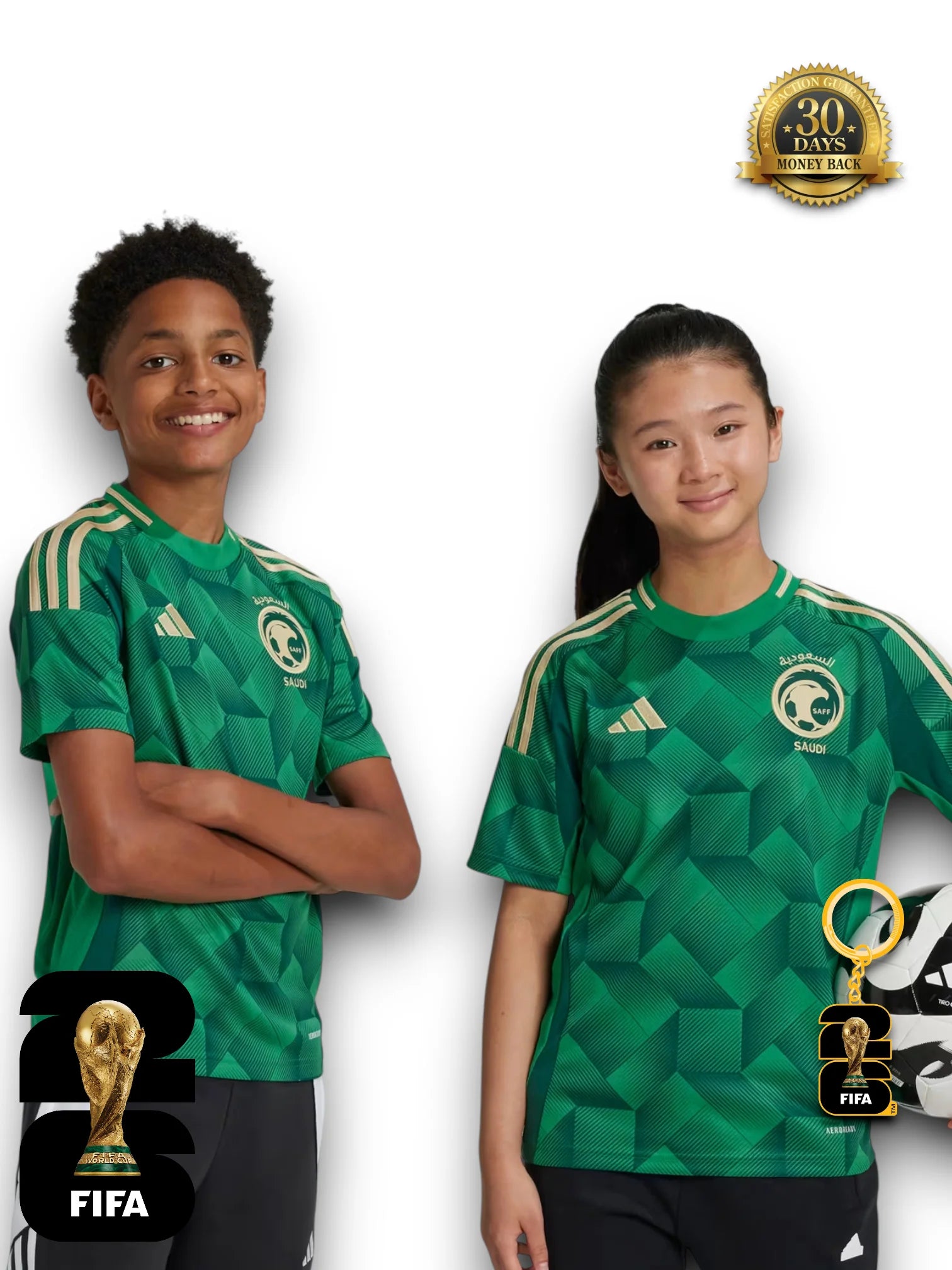 Kit Kids Saudi Arabia World Cup 2026 Jersey