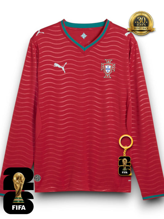 Portugal World Cup 2026 Jersey - Long Sleeve