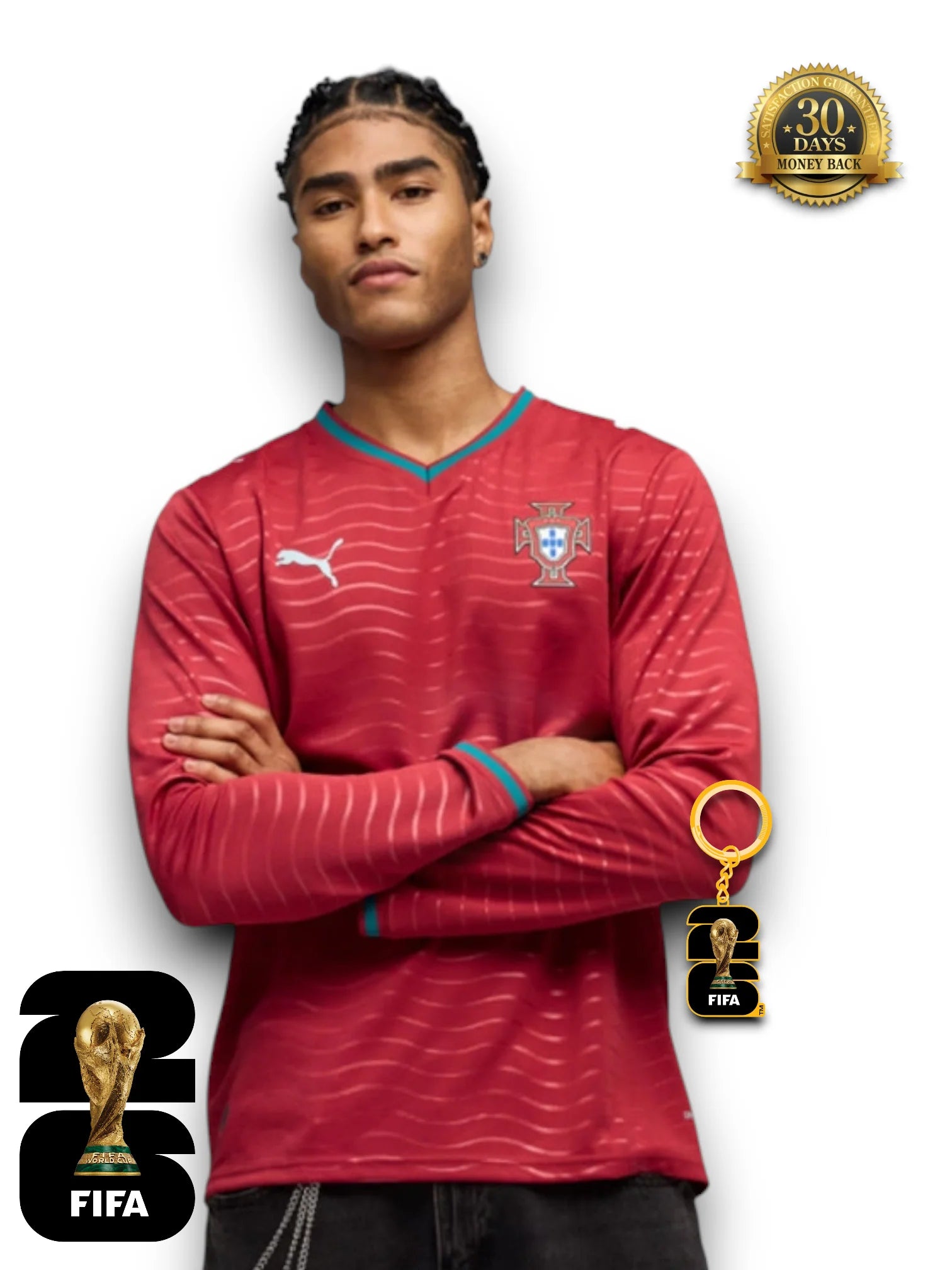 Portugal World Cup 2026 Jersey - Long Sleeve